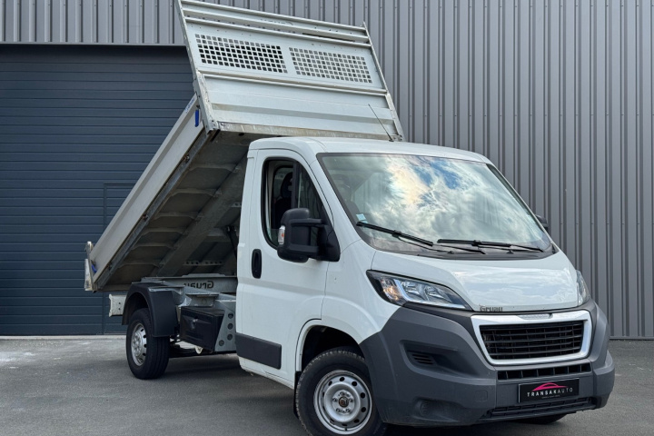 PEUGEOT BOXER CHASSIS CABINE BENNE